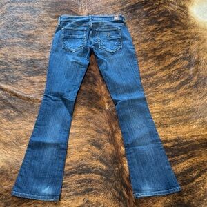 Retro Guess Women's bootcut Premium Jeans Ultra Low